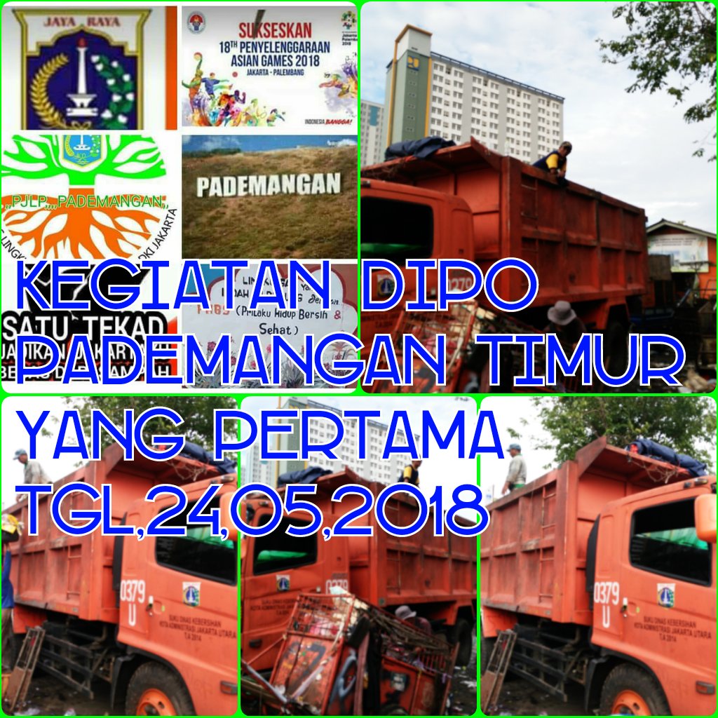 PedihB's tweet photo. Dipo pademangan timur
#welovejakarta
#welovejakartadlhjakarta
#welovejakartadlhjakartautara
#welovejakartadlhpademangan
#hpsn2018
#hpsnjakartautara 
#hpsnkecamatanpademangan
#tigabulanbebassampah #lesswasteeventpengangkutan
#dlhjakartautara
#dlhpademangan
#bersihbisakok https://t.co/UtqVhyIxv2