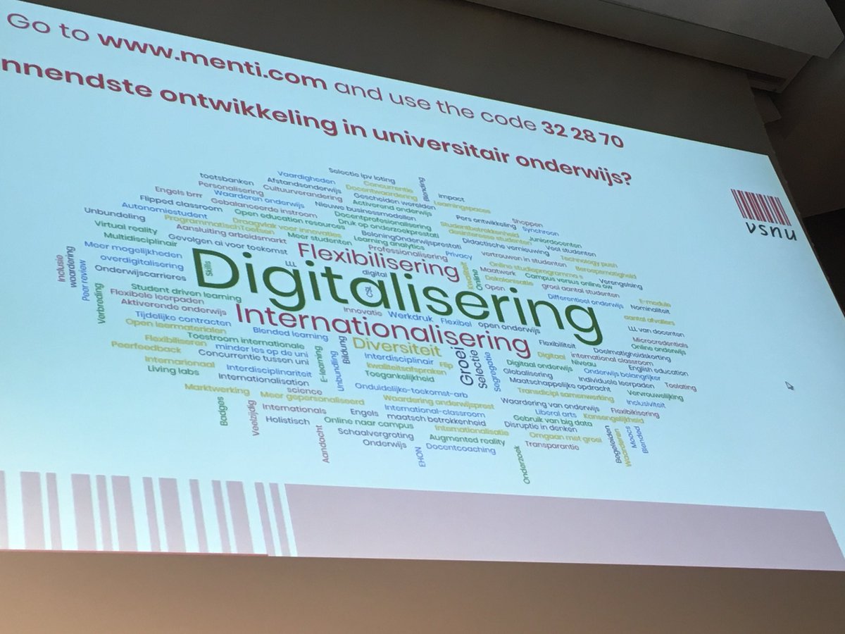 VSNU keywords onderwijs