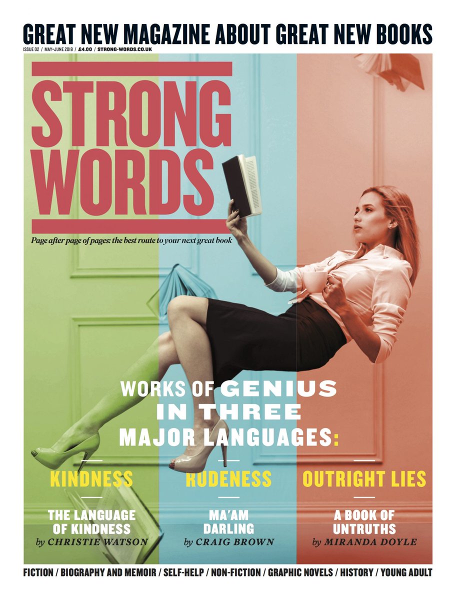 Ashley_Norris's tweet photo. Love books? Course you do. There's a fantastic new book magazine and website called @StrongWordsMag Please follow on Twitter and check out the website to find out more https://t.co/s46RguDLGE https://t.co/91oQIQmdSt