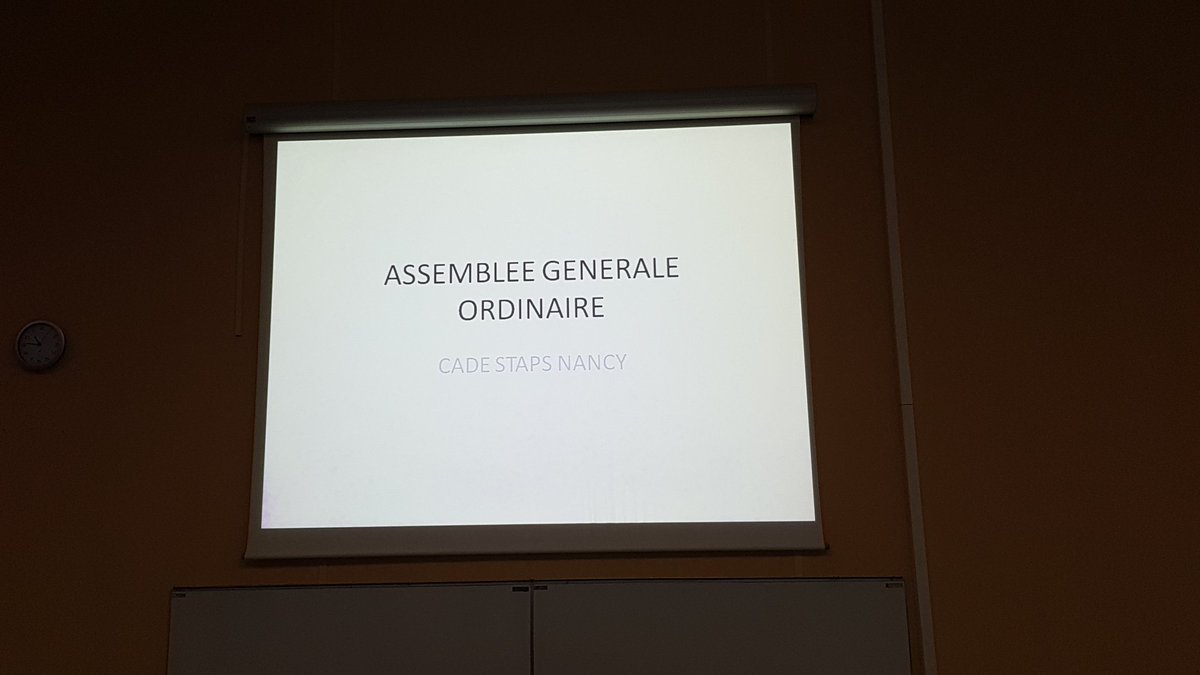 Angele_LAVAL's tweet photo. L'ANESTAPS est présente à l'Assemblée Générale Ordinaire du @CadeStapsNcy 
#ANESTAPSLife https://t.co/AaF7MZyplT
