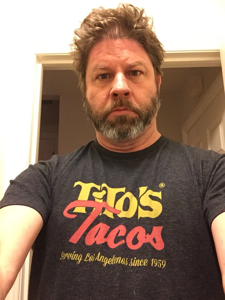 lexmedlin's tweet photo. Me after a rough 14 hour shoot... https://t.co/h4WFlLuS3m