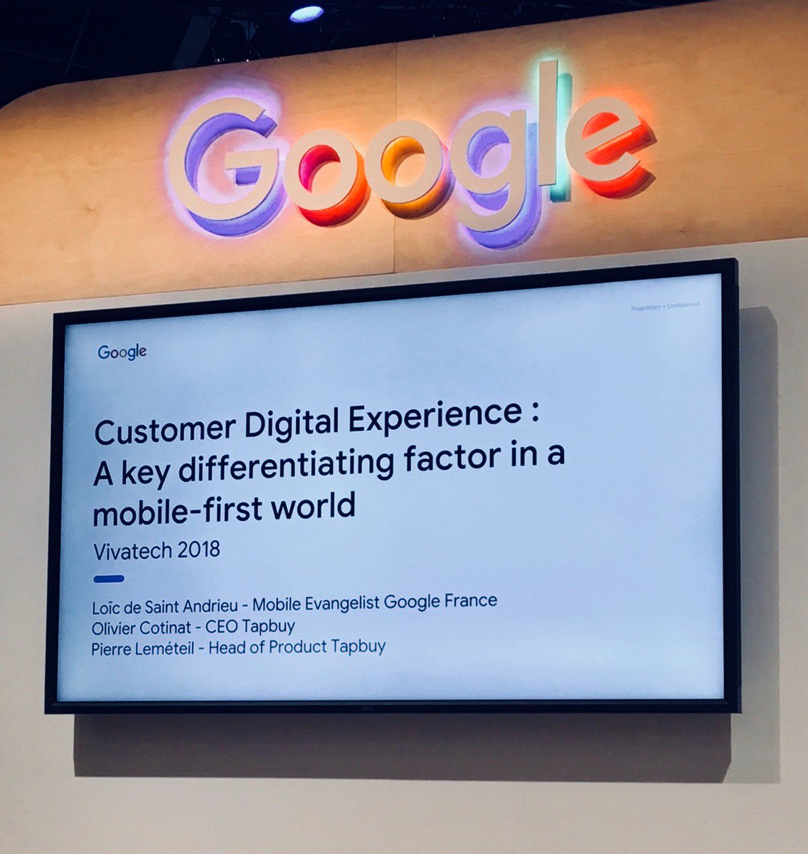 RT <a href="/Agence_Insign/">Insign</a>: Conférence <a href="/Google/">Google</a> à <a href="/VivaTech/">VivaTech</a> : comment rendre l’expérience #mobile au service de la conversion ? L’expérience doit être instantanée / intuitive / individuelle / immersive pour <a href="/GoogleFR/">Google FR</a> &amp; <a href="/tapbuyio/">Tapbuy</a> #UX #VivaTech2018  <a href="/FitteFp/">FP</a> Le #Gro…