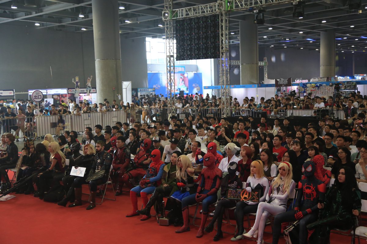 UltraSpider2099's tweet photo. China acjoy comic-con cooperate with IMAX company that we are publicize the moive 《Avengers: Infinite war 》and invite lots of coser that they love their heroes and show to everyone.
#Avengers #Infinitewar #China #Guangzhou #acjoy https://t.co/Ioz5tcwZuZ