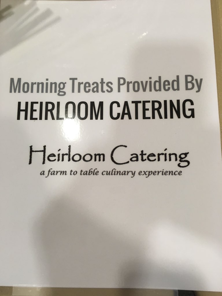 explodeconf's tweet image. Great pre conf eats #explodeconf18 - thx heirloom catering