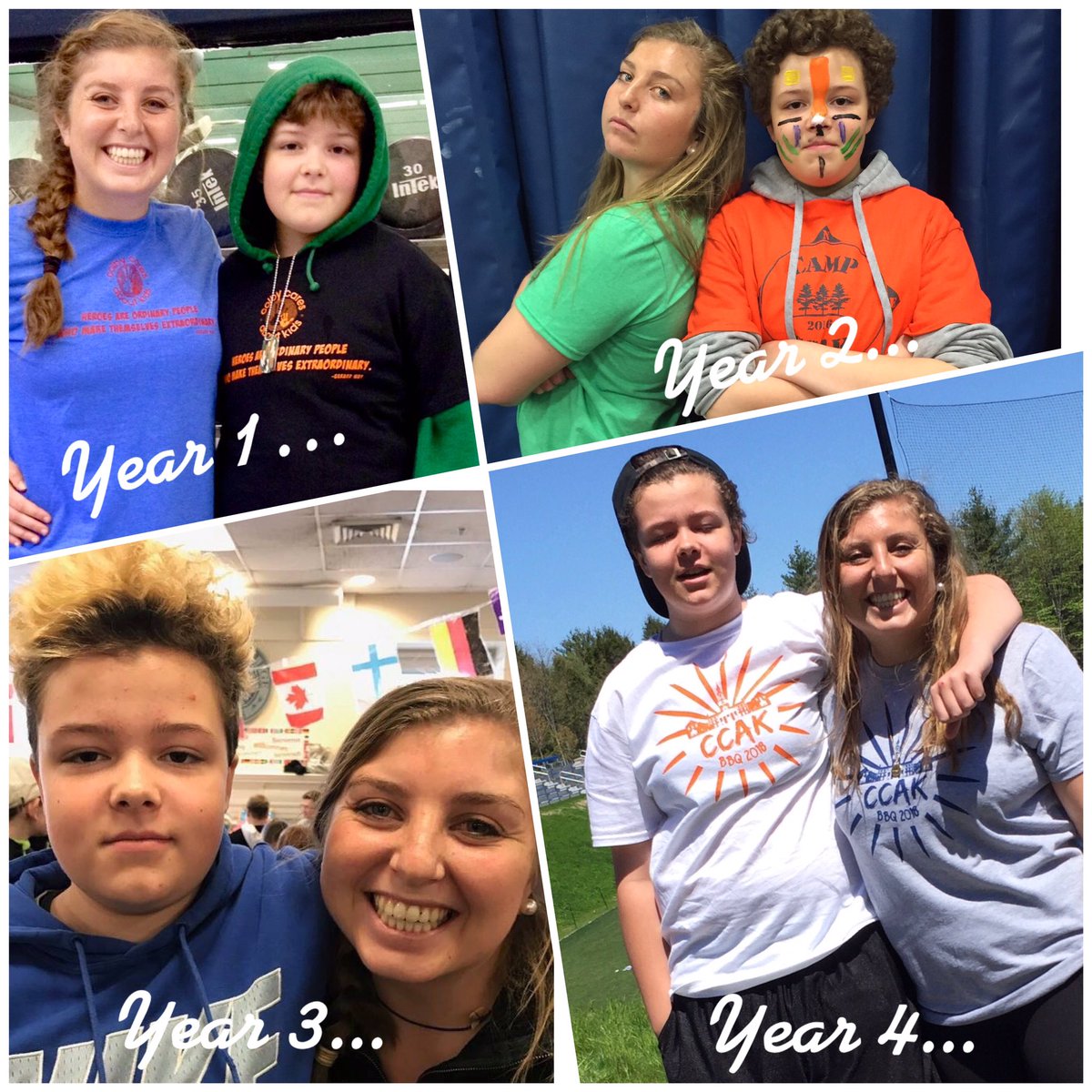 Colbymentors's tweet photo. Oh...How they grow! It's not just the mentees either. CCAK was lucky to see 55 members of the class of 2018 mentoring since fall of 2014. This amazing class has 151 members who participated in CCAK for 2, 3 and 4 years. Can any other seniors share their pictures? #mentorirl https://t.co/8po2ZkIJno
