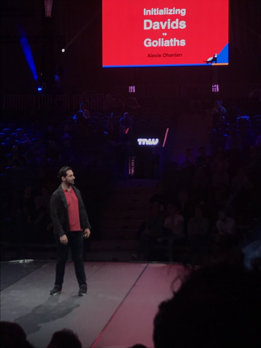 martijnbrouns's tweet photo. Cool to see @alexisohanian back at #TNW2018 
He was in the jury that saw @frommees at The Next Web a few years back. https://t.co/gZtmAC4WBR