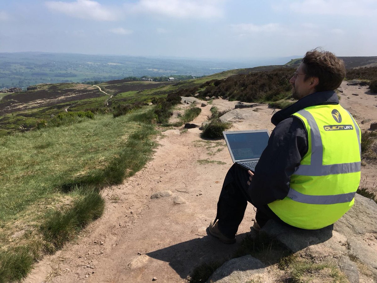 QuestUAV's tweet photo. Ilkley Moor is a moorland habitat, part of the South Pennines Special Protection Area.@QuestUAV  is surveying a critical part of it for Friends of Ilkley Moor https://t.co/vIXFCVRy3B and Bradford Council. #SSI #peat #ilkley #drone #bradford. #sunnyday https://t.co/fzE7p2JfHI