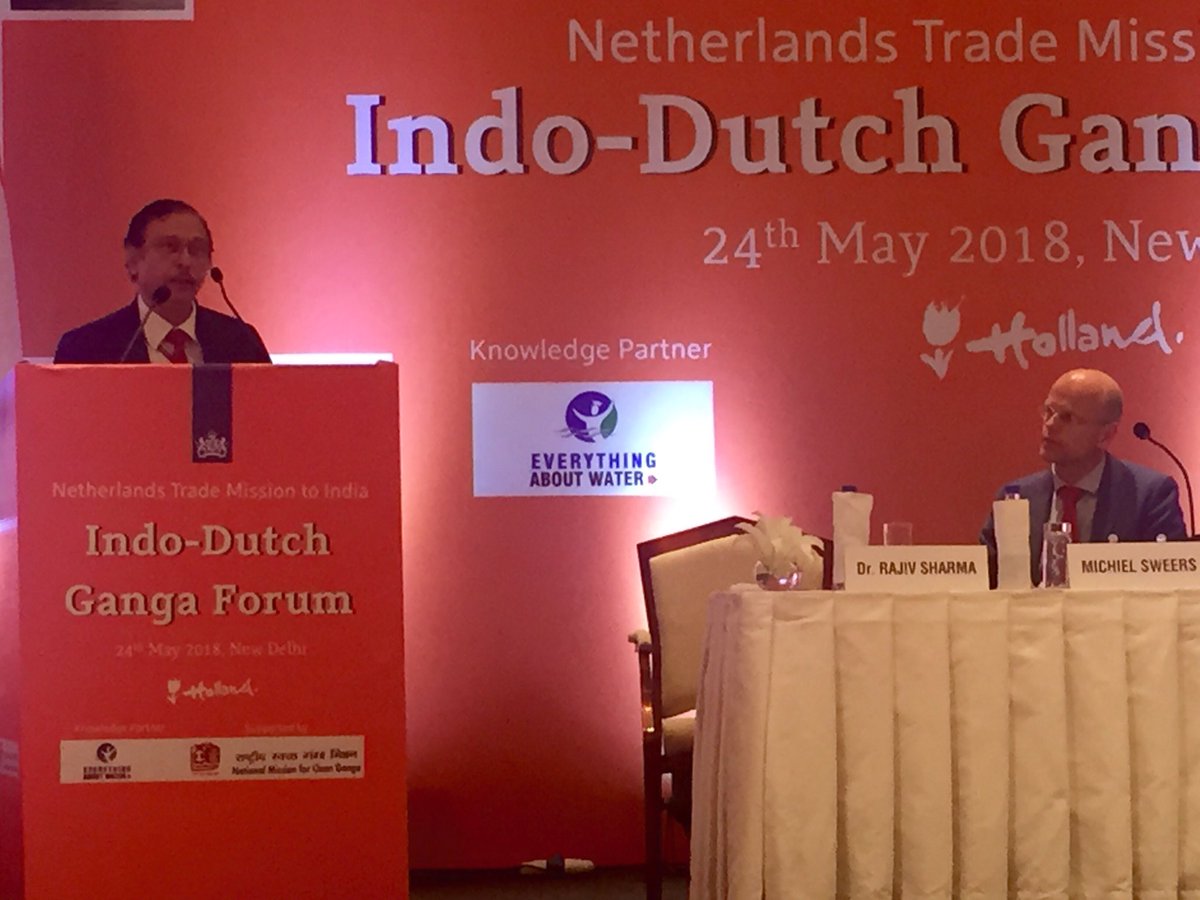 NeelimaDst's tweet photo. DST - NWO Call on Urban Water Systems announced in Indo Dutch Convention on 24 th May 2018 in New Delhi https://t.co/QrgeJbytNd