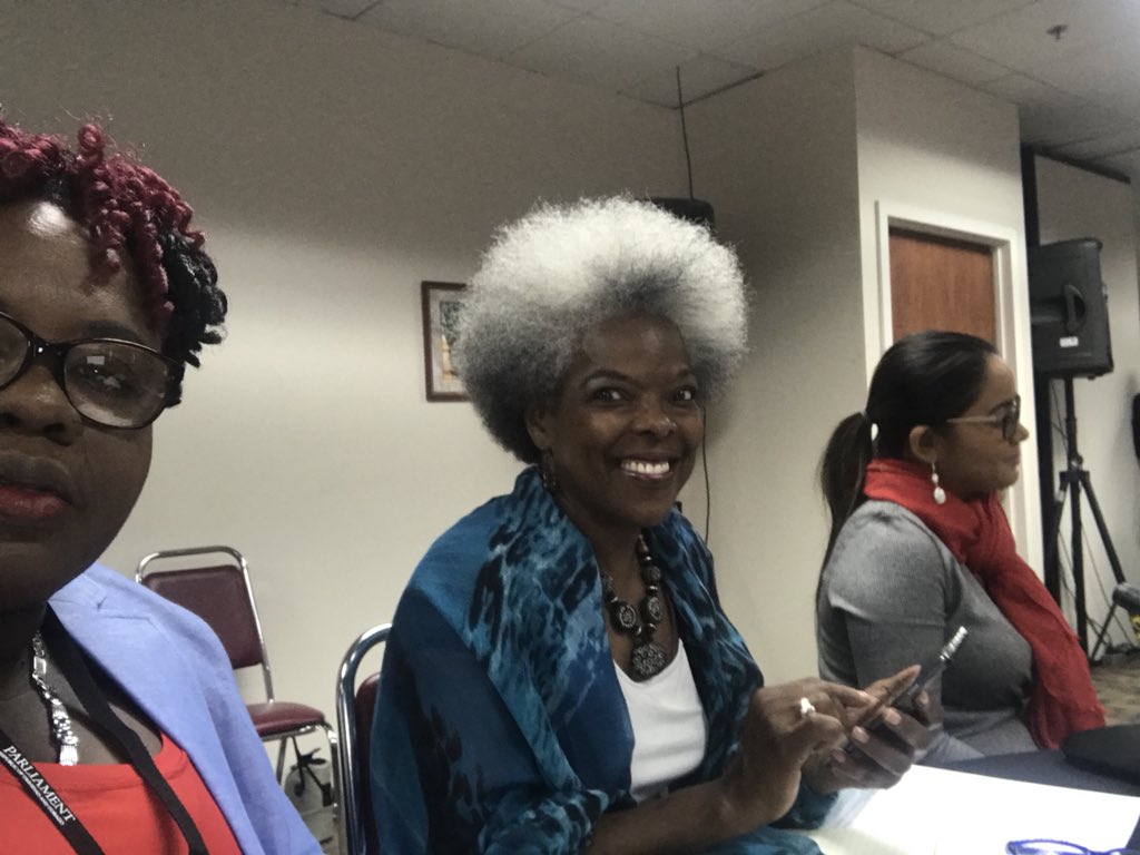 hazelbrandywill's tweet photo. In Trinidad and Tobago 10th Gathering of the ParlAmericas Parliamentary Network for Gender Equality. #Gender, Health and Climate Change  #Promoting Responsive and Sustainable planning. https://t.co/4x2VhynrzM