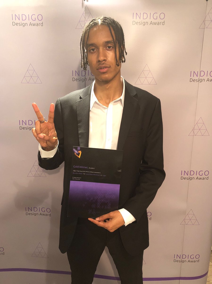 Miryum_'s tweet photo. Very proud of @HowardU #graphicdesigner #HowardGrad18 and @cranium_club entrepreneur, Brandon Skot Welch @skottywelch, who won 2018 GOLD at the #IndigoAward ceremony in #Tokyo https://t.co/tJhcR5UMHJ