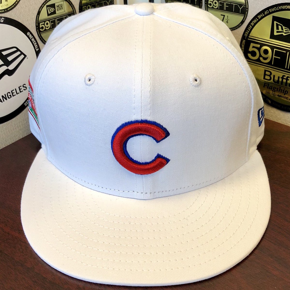 Interstate19's tweet photo. My #HOTD is one I’ve been itching to wear for a while. My @Cubs #UltimatePatchCollection cap from @lids I got for winning the 2017 #UltimateHatCollector contest. I know people tend to not like white caps, but it’s pretty sharp looking. https://t.co/IOS9cpWFjG