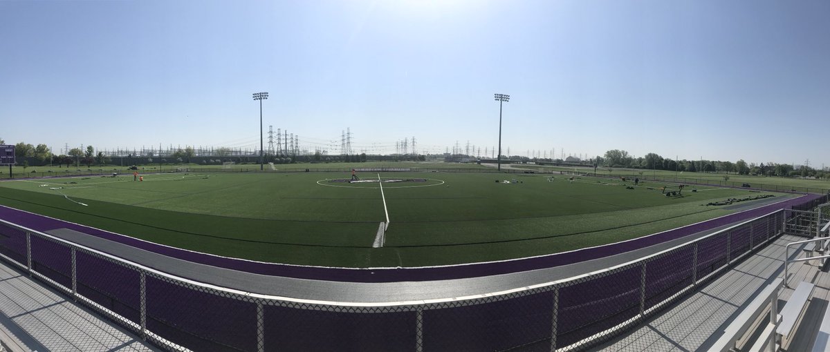 NiagaraWLAX's tweet photo. We’re starting today’s #turfupdate with a little #tbt of the old Monty! Slide to see a little more progress and a whole LOT of purple!!! #outwiththeoldMonty #inwiththenew #newturfwhodis #purplepride #powerofNiagara https://t.co/ISw01RQY60