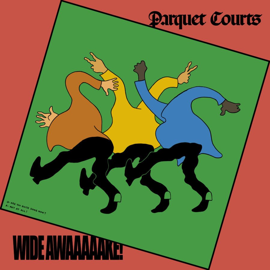 Can't get enough of the new #ParquetCourts album 'Wide Awake!'. A must listen from one of the best rock bands around these days. Listen here: smarturl.it/wideawakealbum #newmusic