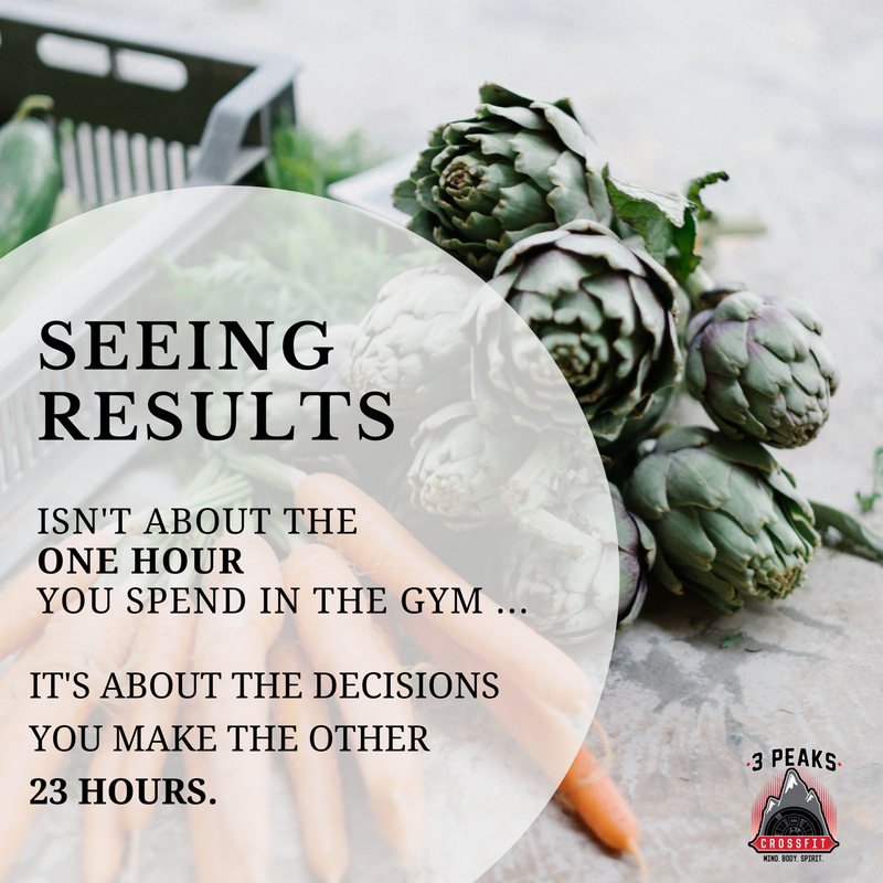 3PeaksCrossFit's tweet photo. Is your nutrition supporting or inhibiting you from achieving your health and fitness goals? 

Schedule a No Snack Intro so we can help!  

{ https://t.co/ruFHLicJDk }  

 #3peaksnutrition #healthystepsnutrition #individualizednutrtion #nutritioncoaching https://t.co/4iD2lKWA13