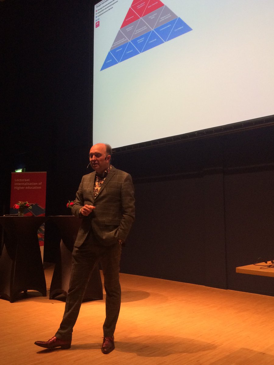 Leo Klien Bannink over internationalisering tijdens zijn openbare les <a href="/hsrotterdam/">Hogeschool Rotterdam</a>