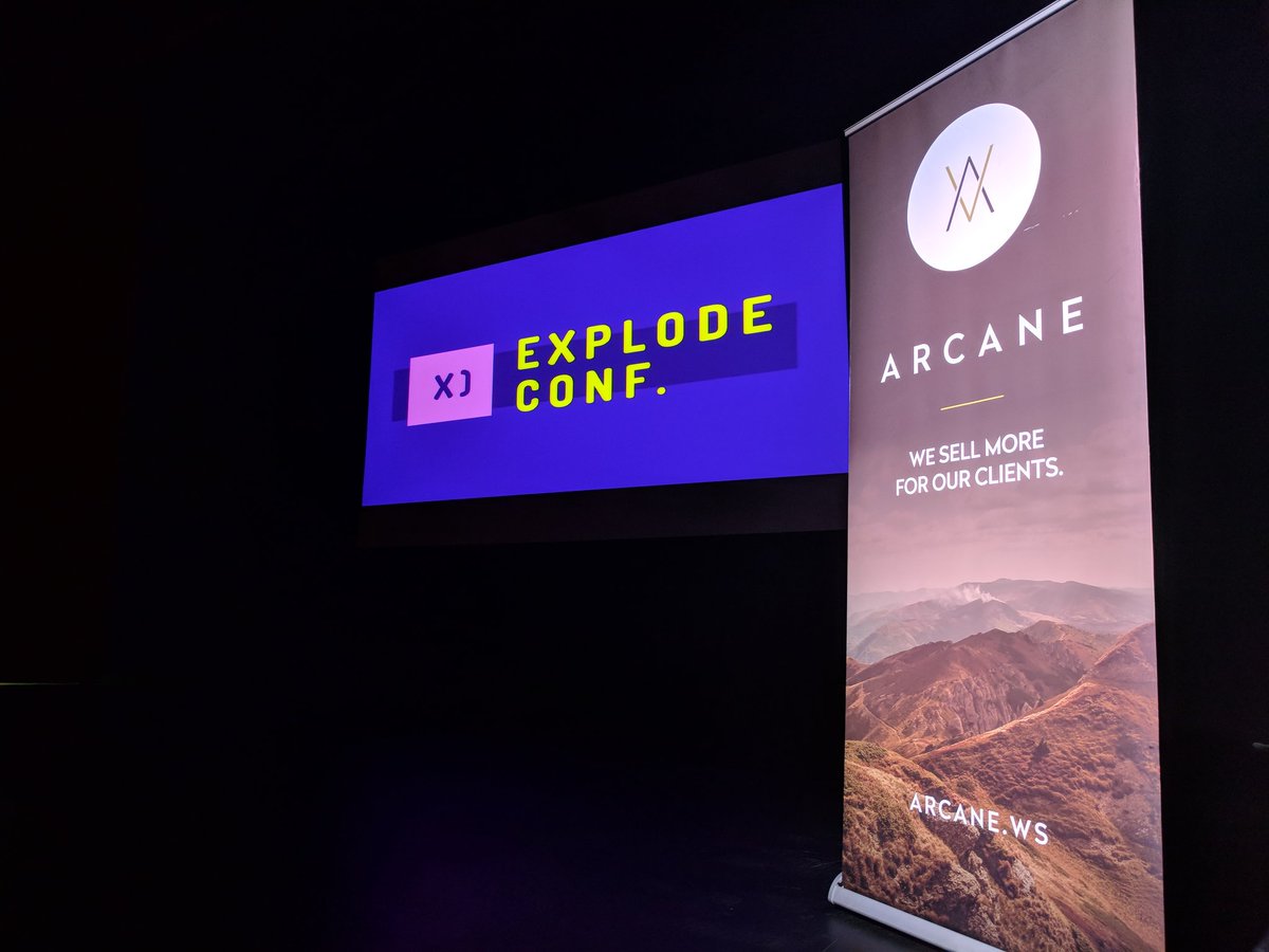 explodeconf's tweet image. Opening remarks starting soon! #ExplodeConf18