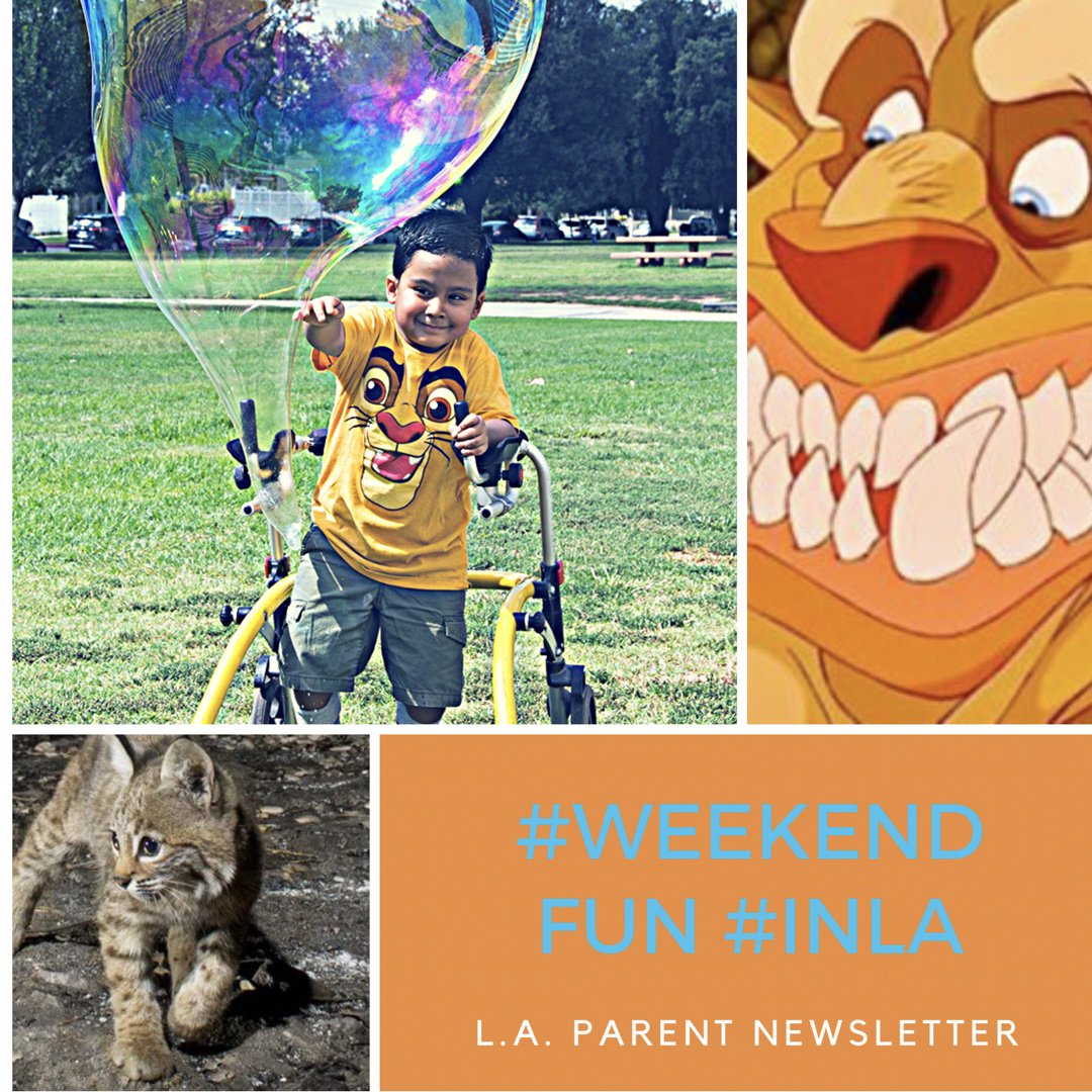 LAParentMag's tweet photo. Hey hey, it’s almost #Friday! We have the goods on the #familyfun happening around town this weekend, plus plan ahead for our #InclusiveDay event June 3rd! Get details here: https://t.co/mWIxWYcI7X https://t.co/Ap9zCz9YKC