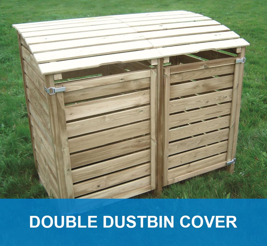 Are you fed up of looking at unsightly wheelie bins? Our Double Dustbin Cover offers a stylish solution to hiding unsightly wheelie bins. Take a look: ringwoodfencing.co.uk/product/double… #GardenFurniture #Cheshire #Shropshire
