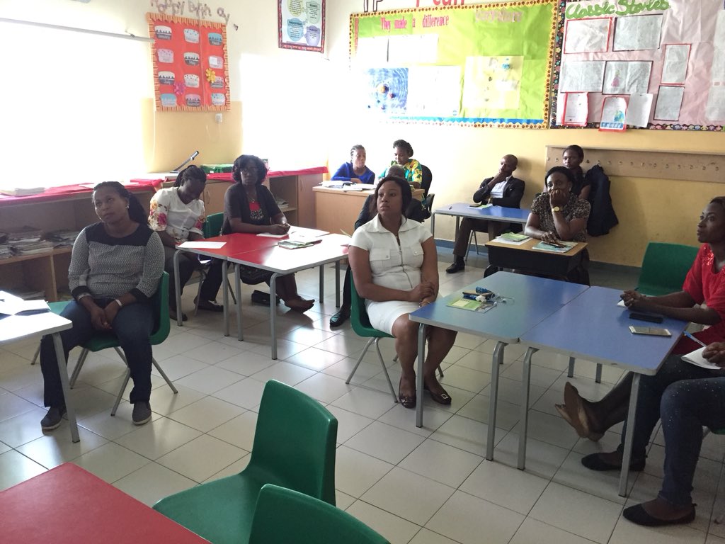 FamaksAbuja's tweet photo. Cross section of staff undergoing training on virtual technology which they would in-turn pass on to the students. #SowingSeedsofSuccess https://t.co/zu4uNe1CQv