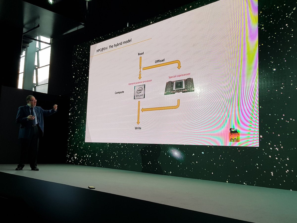 HPE_Italy's tweet image. Marco Bianchi parla del modello ibrido di @eni. #HybridIT #HPEReimagine #HPC4 @e_orlotti