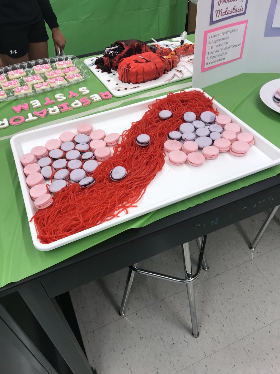 therealgschreck's tweet photo. @SueSpeirs_RT interesting info on metastasizing tumors with Macaroons! #sweettooth2018 https://t.co/kvVsGfqL7T
