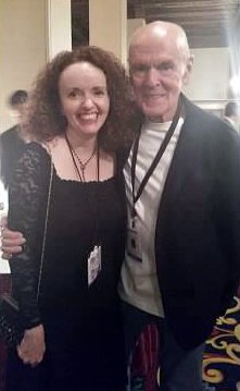 ShannonCangey's tweet photo. So sad to hear about the passing of Richard Peck. I am so glad that I got to meet him. What a sweet, elegant man. #RichardPeck #amwriting #scbwitribe https://t.co/67JU3jE55Z