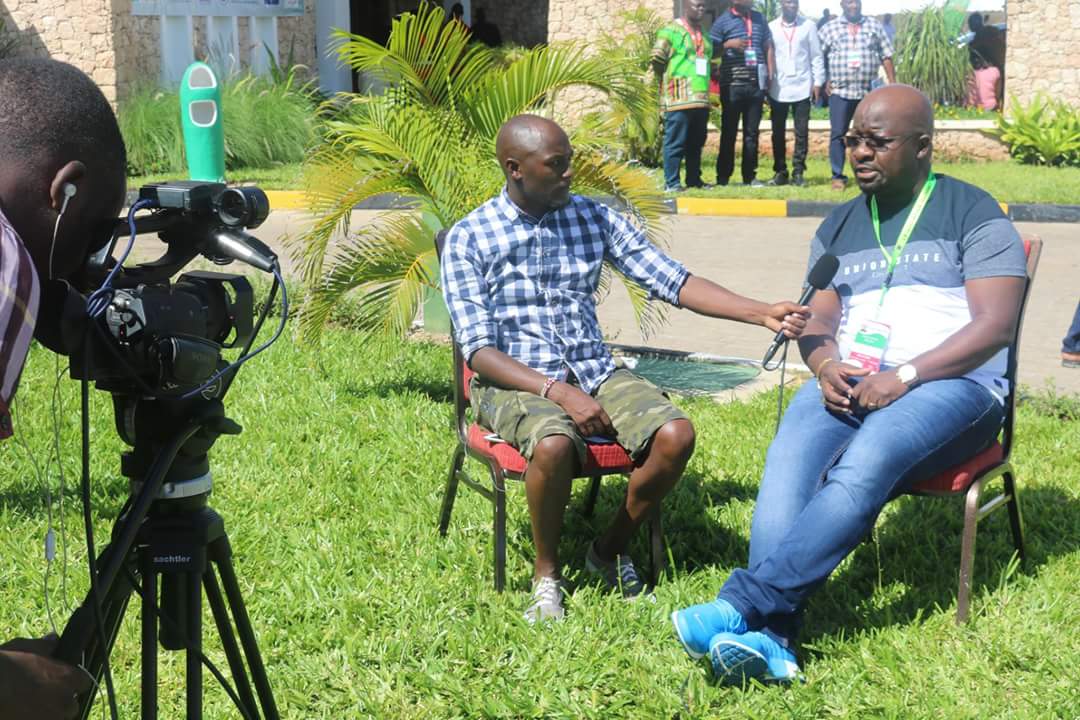 Kilifi_Assembly's tweet photo. The Hon.Speaker Jimmy Kahindi, earlier today being interviewed during a live TV Transmission on Citizen TV on the sidelines of the ongoing third annual Legislative Summit in Mombasa. #Legsummit2018 @jimmykahindi1 @ule_musee https://t.co/IiRN0sqrvH