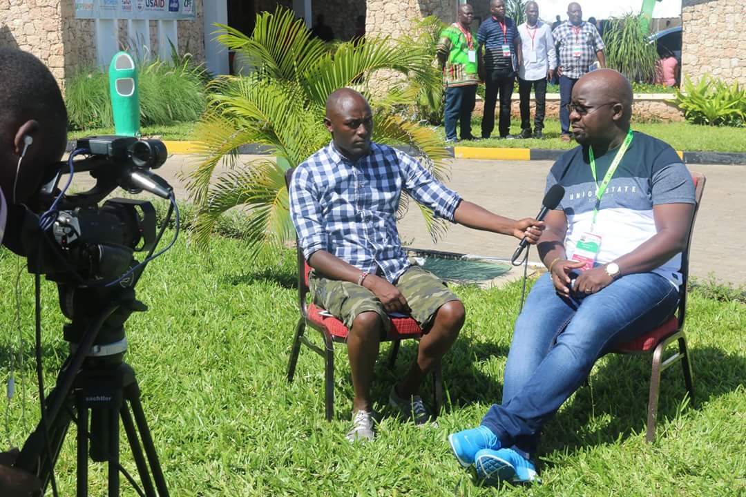 Kilifi_Assembly's tweet photo. The Hon.Speaker Jimmy Kahindi, earlier today being interviewed during a live TV Transmission on Citizen TV on the sidelines of the ongoing third annual Legislative Summit in Mombasa. #Legsummit2018 @jimmykahindi1 @ule_musee https://t.co/IiRN0sqrvH