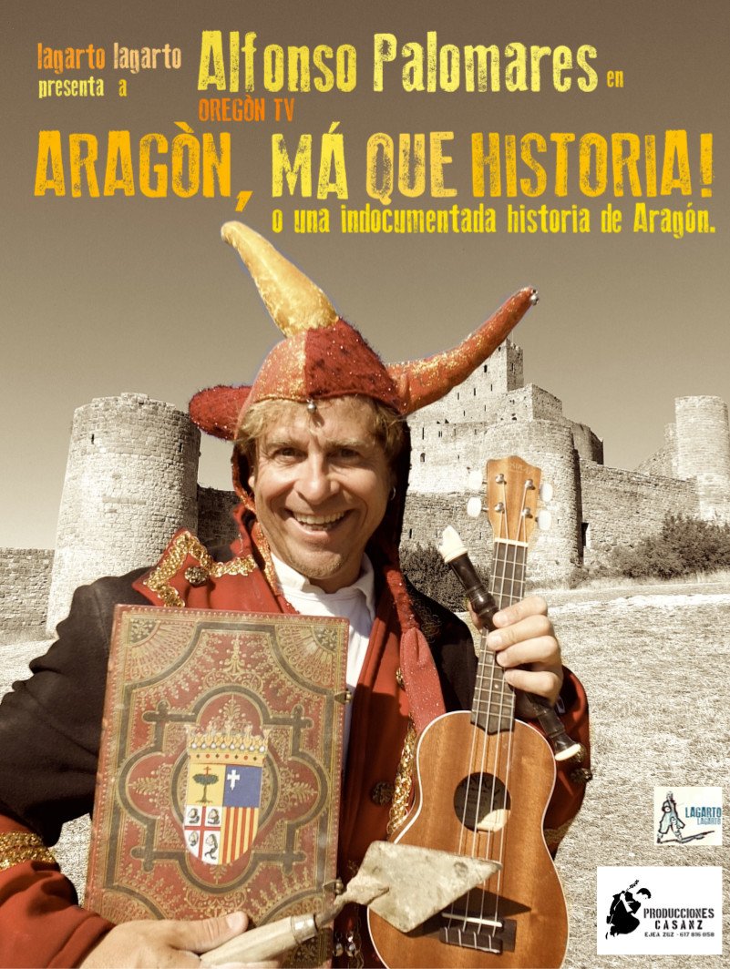 Teatro con Alfonso Palomares <a href="/alfpalomares72/">Alfonso Palomares</a>, representará su espectáculo "Aragón, Ma que historia" el sábado 26 de mayo a las 21:30 en el Teatro de la Villa.
ejea.es/noticias.php/t…