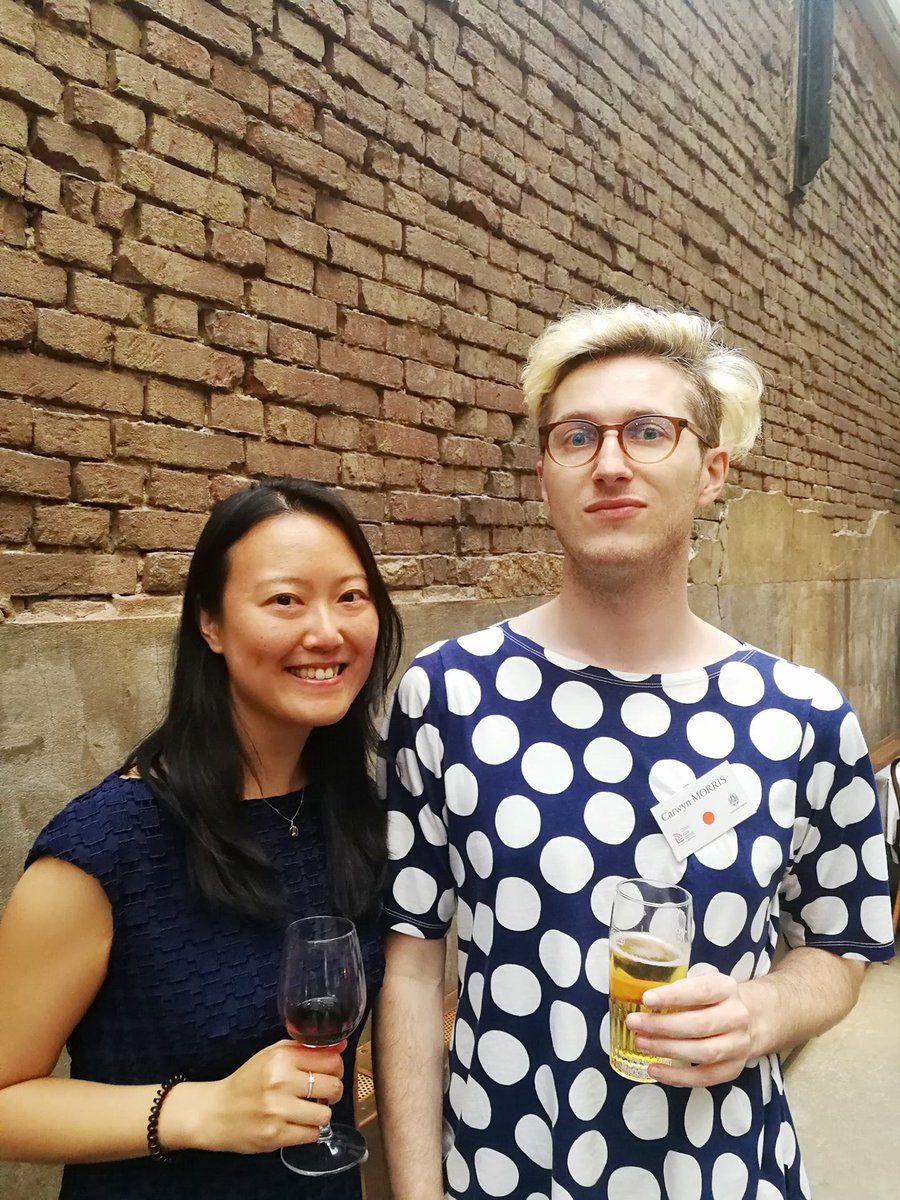 XixiNie's tweet photo. Such a pleasure to present my own research at #CIRC16 where I could learn from many amazing speakers. BIG thanks to the wonderful organizers!
I absolutely enjoyed meeting @carwyn. If YOU are interested, listen to him at the coming Digital Asia Conference #DIAS18. https://t.co/O7XPOoDpLU