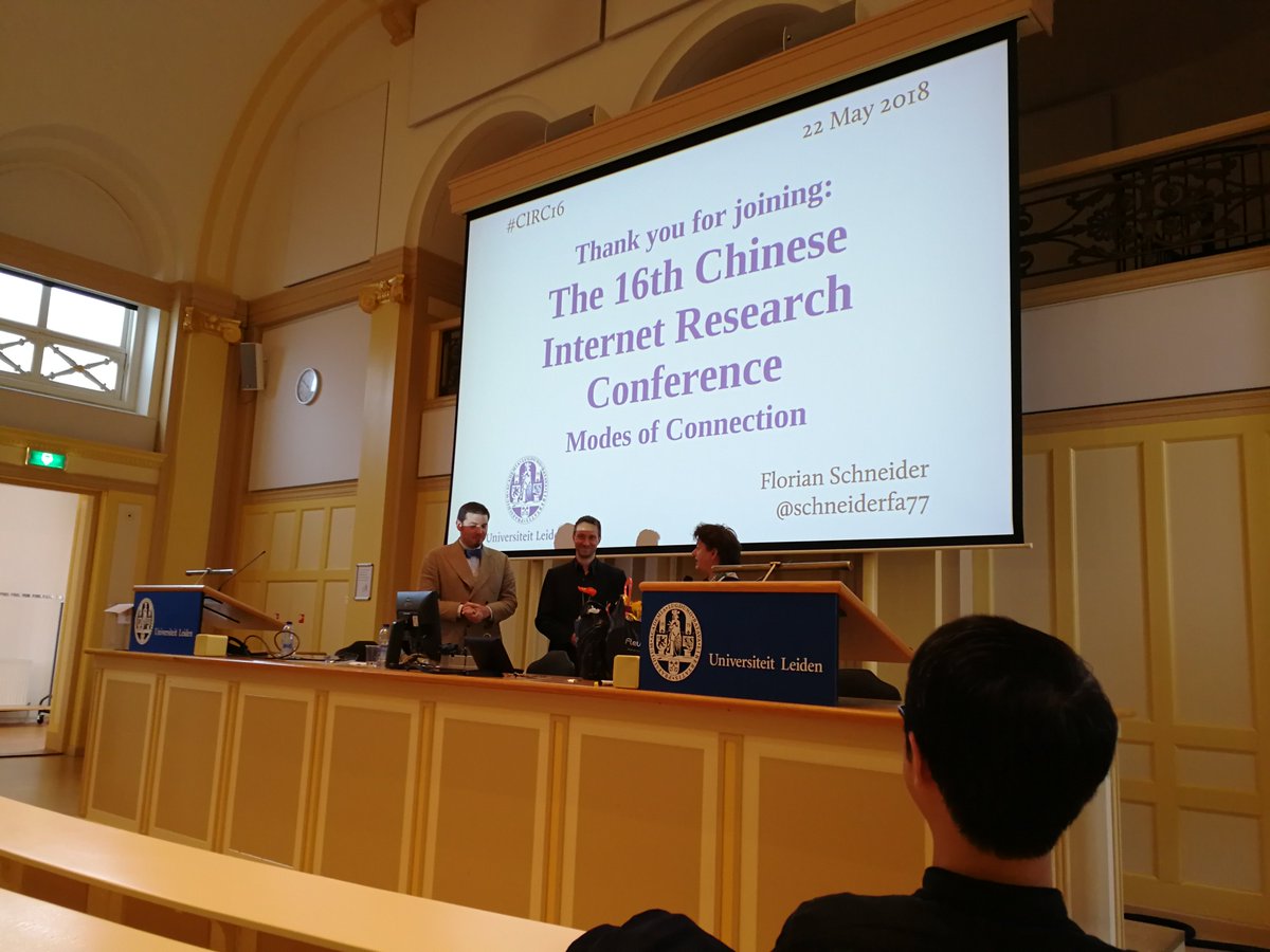 XixiNie's tweet photo. Such a pleasure to present my own research at #CIRC16 where I could learn from many amazing speakers. BIG thanks to the wonderful organizers!
I absolutely enjoyed meeting @carwyn. If YOU are interested, listen to him at the coming Digital Asia Conference #DIAS18. https://t.co/O7XPOoDpLU