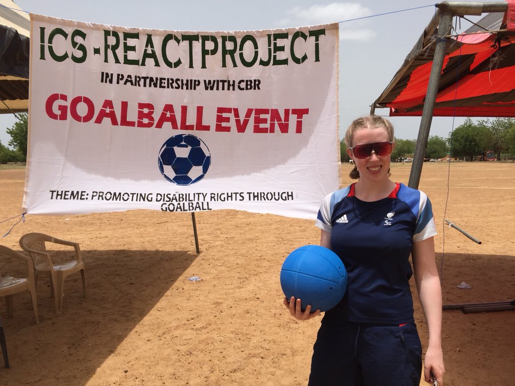 TeamInsightLTD's tweet image. Our director @GeorgieGoalball has been out in Ghana with @IntService to see how  the project #REACT which we have been a partner of is going - today is the final tournament and we are so excited to see the grand finale! @IntService