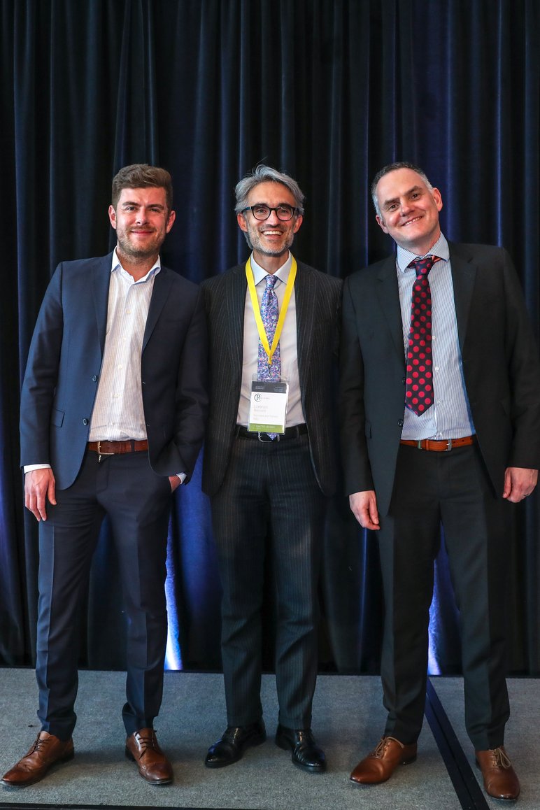 bacciard's tweet photo. Managing Partner Lorenzo Bacciardi travelled to Toronto for the #IRTORONTO18 'On the Road' conference alongside 165 IR members from 45+ different jurisdictions. He is pictured here alongside Founder @TomWheelerIR and Business Development Director @rossirglobal. https://t.co/q9xPyduDlQ