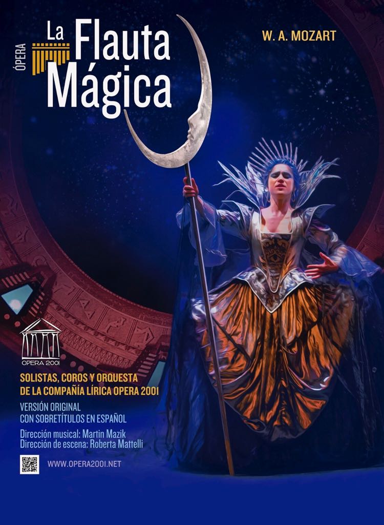 LA FLAUTA MAGICA - W.A.MOZART
Martes 23 de Octubre - 20:30h en Palacio de Congresos. 
Precio: 37,80e y 27e
Venta: Teatro Isabel la Católica y en
taquillagranada.com