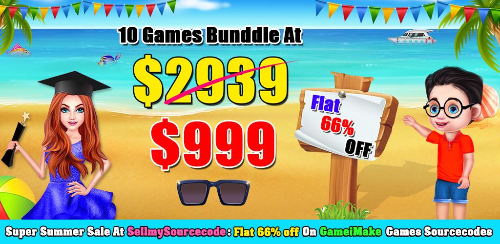 sellsourcecode's tweet image. #SuperSummerSale At #SellmySourcecode: Flat 66% off on #GameiMakeGamesSourecodes.
➡Purchase URL: bit.ly/SummerSaleonSo…
➡More #GameBundle: goo.gl/E04cxf