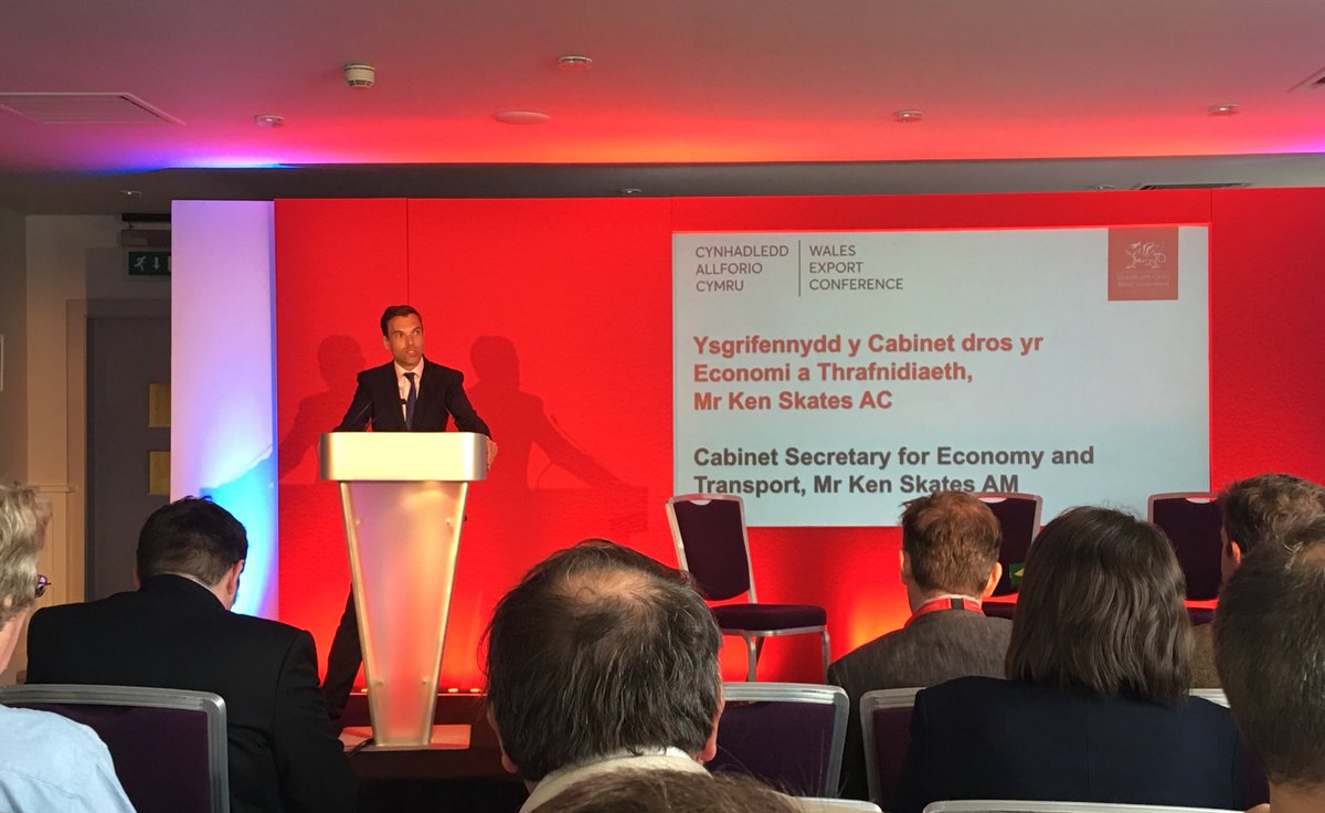 ChrisJHayward's tweet photo. Delighted to be attending the @WelshGovernment Export Conference with the fantastic speakers @wgcs_economy @Silverlining85 @RuthLeeLtd @aircovers #walesexport #newmarkets #opportunities #devbank https://t.co/GyGfYDNYBW