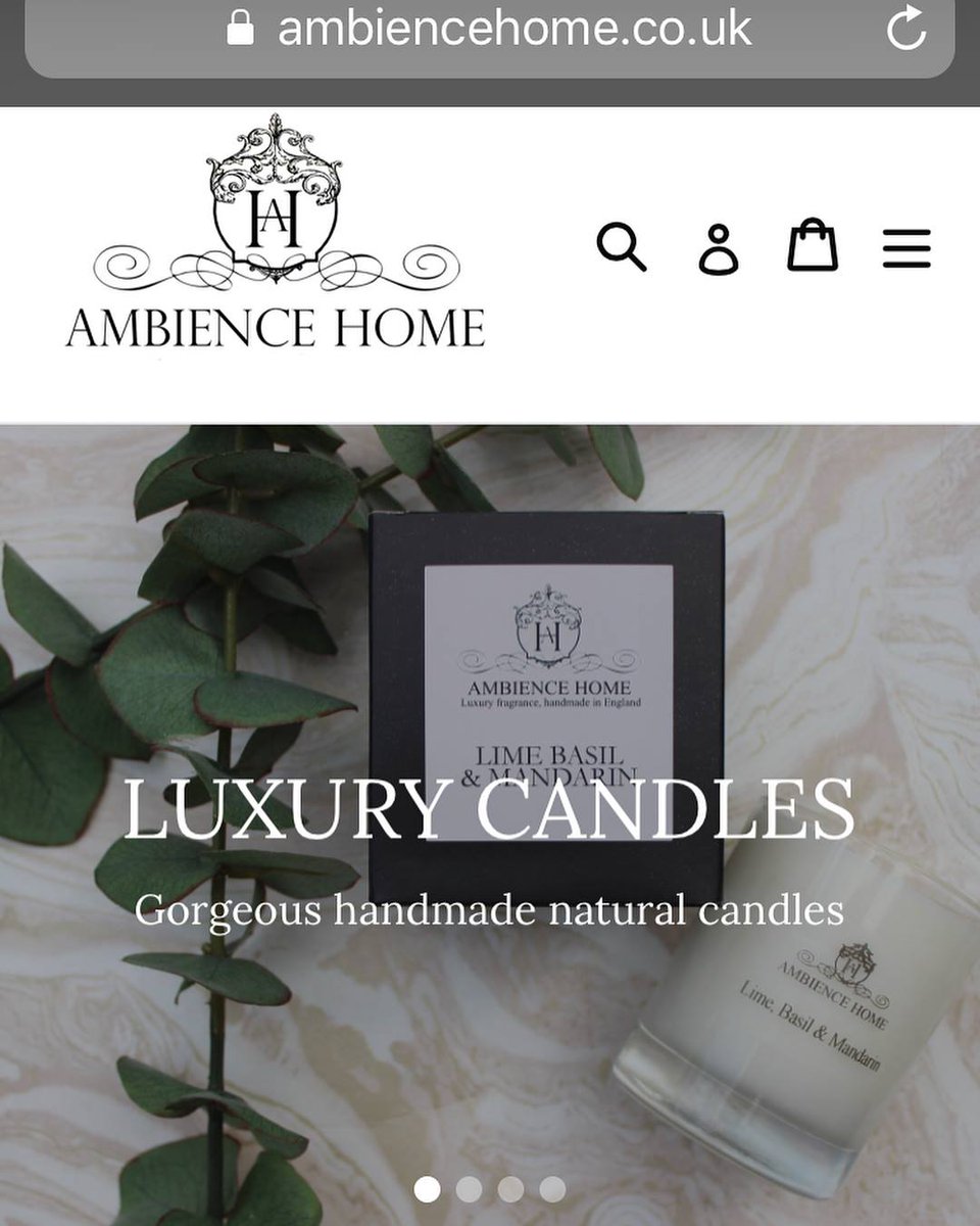 Very exciting news! We are now ONLINE! Our website ambiencehome.co.uk is up and running and ready for orders. Take a look, browse away and we hope you like it!