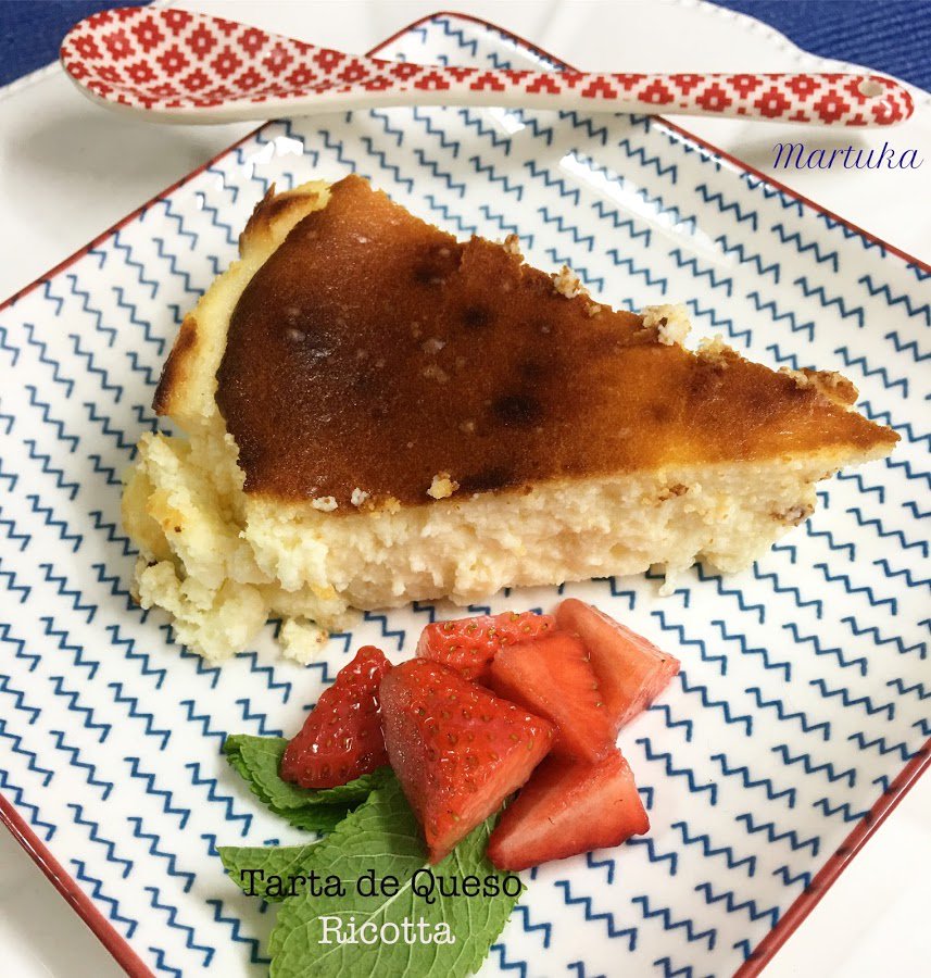 #Cocina Tarta De Queso Ricotta (Al Estilo De La Viña) vía <a href="/RecetasMartuka/">LasRecetasdeMartuka</a> ow.ly/9Y4130k3MLb