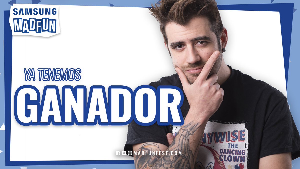 ⚠️ 🎉 🏆¡Ya tenemos ganador del sorteo! <a href="/carlosespada2/">Carlos Espada</a> es el afortunado que podrá viajar a Barcelona y conocer en persona a Auronplay. ¡Muchas gracias a todos por participar!  💙#auronS9 #madfunfest #elmejorfandom