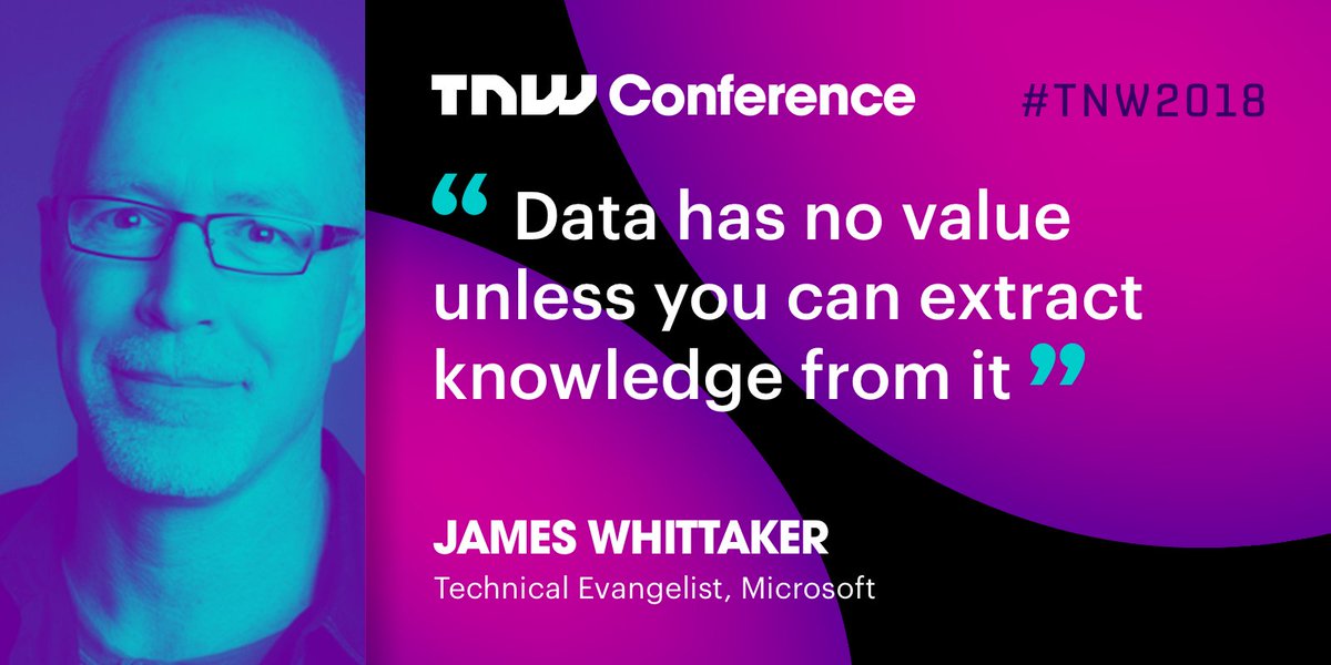 TNW Events (@tnwevents) on Twitter photo OVERHEARD at #TNW2018:
<a href="/docjamesw/">James Whittaker</a> We are the first human generation smart enough to build artificially intelligent machines and stupid enough to actually build them.
🎥 Watch the livestream: tnw.to/live OVERHEARD at #TNW2018:
<a href="/docjamesw/">James Whittaker</a> We are the first human generation smart enough to build artificially intelligent machines and stupid enough to actually build them.
🎥 Watch the livestream: tnw.to/live
