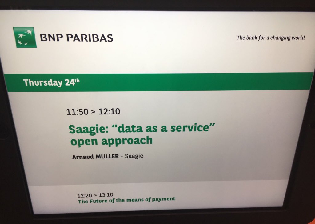 bnpp_cardif's tweet image. [#ViVaTech] 
Arnaud Muller CEO @saagie_io explains how this #bigdata platform differentiates itself from the market thanks to its #openapproach "data as a service" 
#partnership #partnerspirit #datascience #openinnovation #MachineLearning