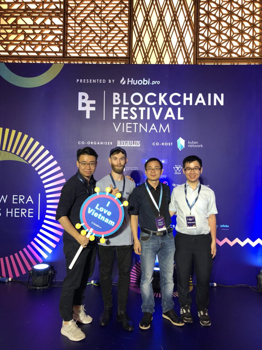 YeeCoOfficial's tweet photo. Day 1 at #BlockchainFestivalVietnam has been fruitful to Yee team. Nice to talk about blockchain and introduce #Yeeproject to the friends around the world. Look forward to seeing you tomorrow. https://t.co/ESHVlj7wfp