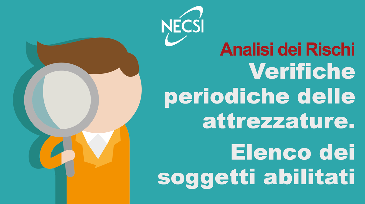 necsisrl's tweet photo. Il #MinisteroLavoro ha pubblicato sul proprio sito il Decreto direttoriale n. 51 nel 22 maggio 2018 contenente il 18° elenco dei soggetti abilitati alla effettuazione delle verifiche periodiche delle attrezzature di lavoro. https://t.co/vOpZfEo2li https://t.co/1hRrM9OXot