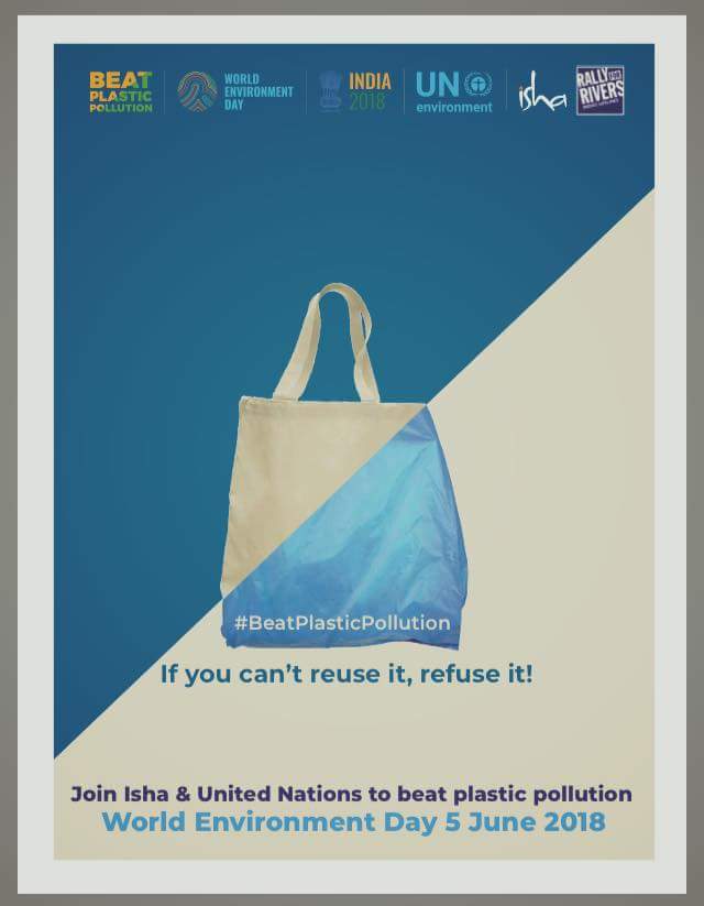 ChitraNaray's tweet photo. Join us #BeatPlasticPollution https://t.co/xXfwFNT149