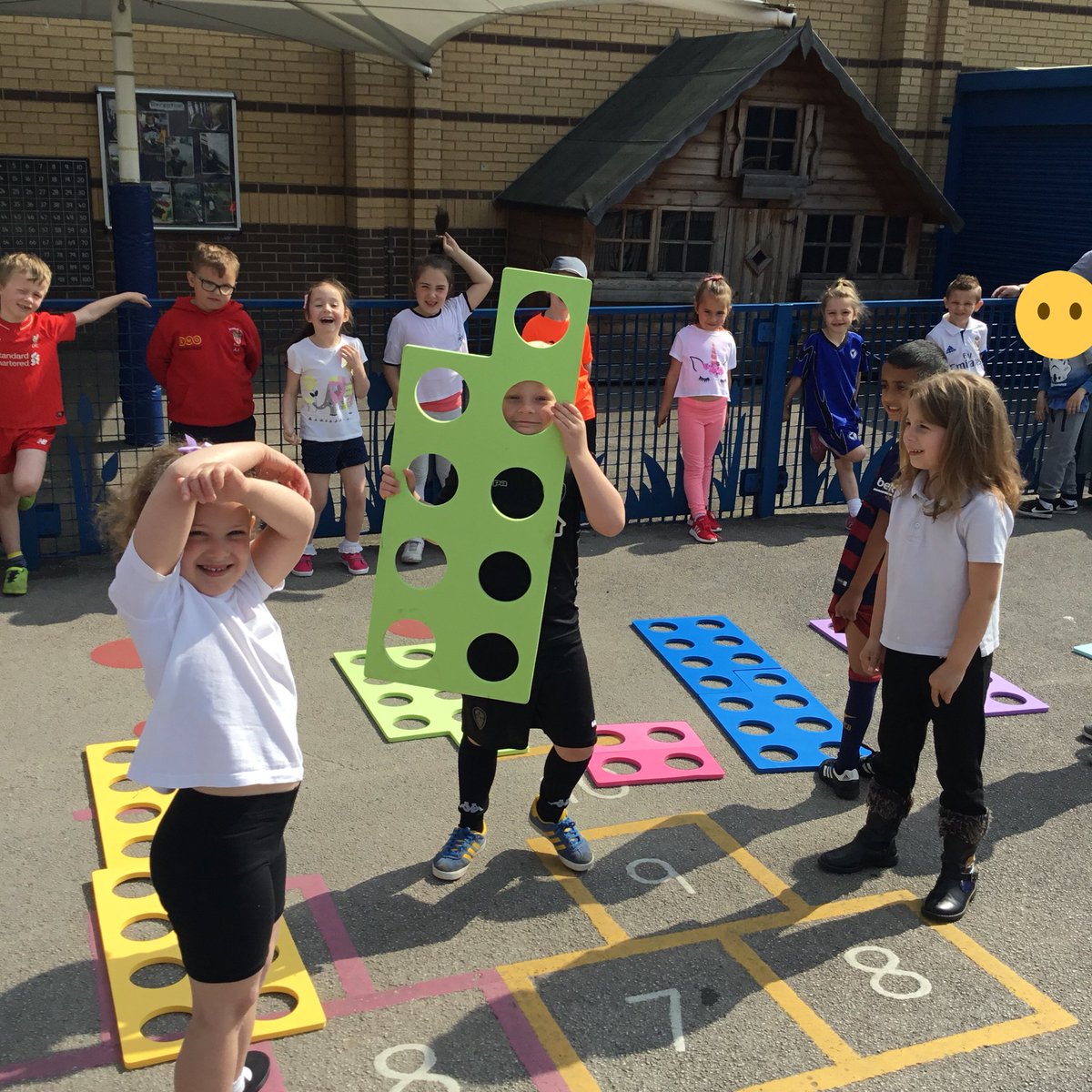 stjosephskly's tweet photo. Year 1 hunting for numicon doubles in the playground as part of our maths lesson.
#mathsoutdoors #ks1 #handsonlearning #numiconfun #activelearning https://t.co/6XOhMolkV4