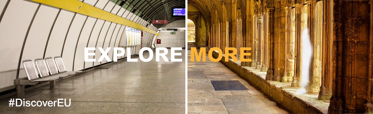 Are you 18 years old?
Are you up for an adventure?

If yes, get ready to explore Europe by joining #DiscoverEU, an 🇪🇺 initiative allowing around 15,000 young people to discover EU already this summer!

Learn more at europa.eu/youth/discover….