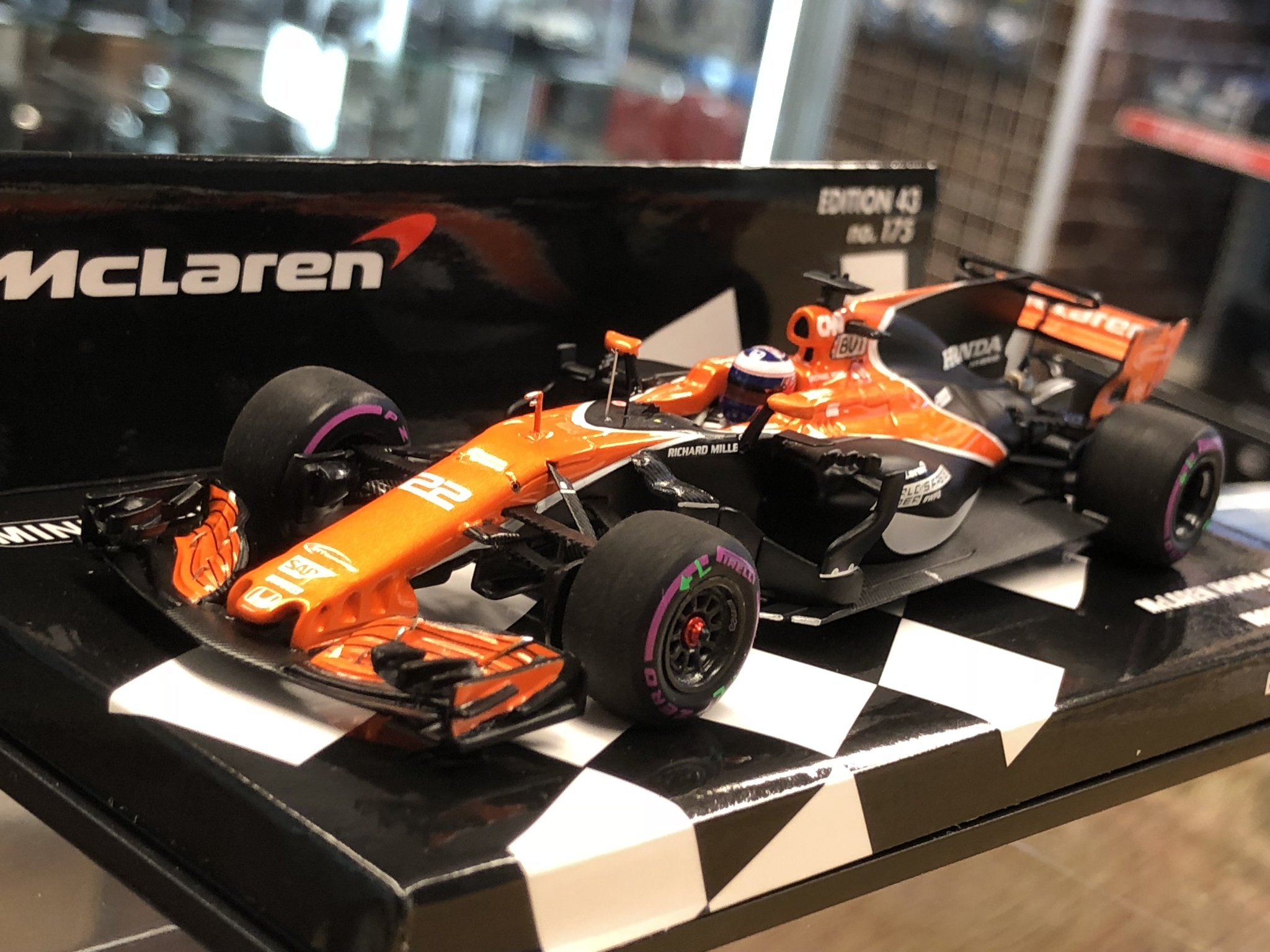 マクラーレン MCL32 バンドーン オーストラリアGP 2017 スパーク 1/43