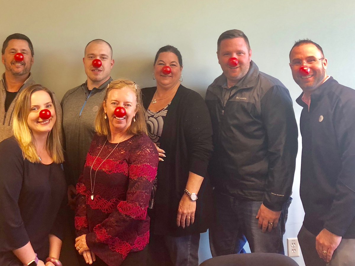 The Walsh Warriors support #RedNoseDay2018
#OurNE