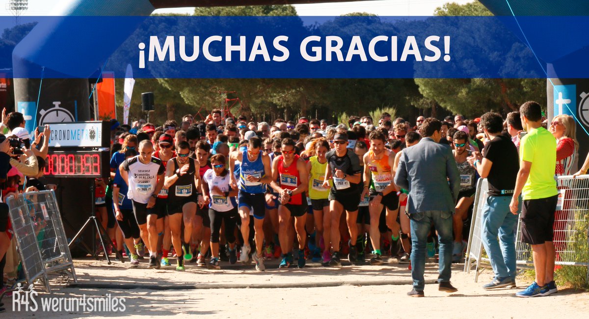 Run4S's tweet image. ¡¡MUCHAS GRACIAS A TODOS!! 
A todos los que habéis hecho posible que nuestra II MEDIA MARATÓN DE LAS ROXZAS haya sido un auténtico éxito en organización, y participación. #MMRozasR4S
Gracias a todos VOSOTROS vamos a poder seguir ayudandoa las personas que mas lo necesitan. 😊💪💙
