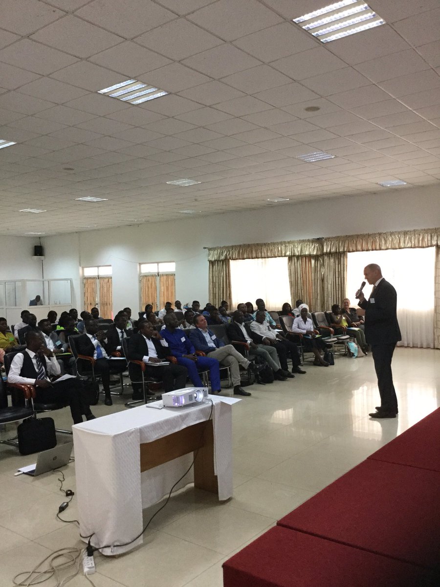 NBC_Ghana's tweet photo. NBC 2018 Kickoff Accra, Ghana. Dutch Ambassador Ron Strikker welcome address.
#NBCGhana @NBC_Ghana @NLinGhana @SustainMotion @RVO_Nederland https://t.co/4Lnc0aauwS